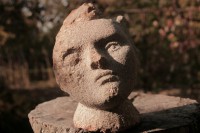 Originálna kamenná socha, Tvár - kamenná socha